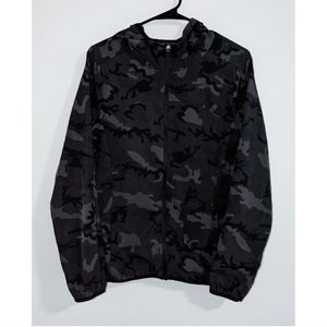 Zyia Forest Camo Zipper Hoodie Jacket
